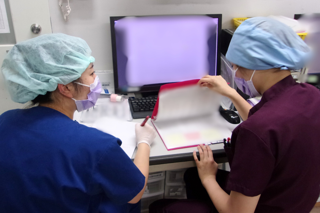 写真：看護婦の一日 11:00